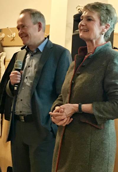 Prof. Dr. Stefan Brink und Staatssekretrin Friedlinde Gurr-Hirsch MdL - Prof. Dr. Stefan Brink und Staatssekretärin Friedlinde Gurr-Hirsch MdL