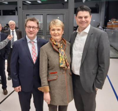 Als Zweitkandidat f&uuml;r unseren Landtagsabgeordneten Dr. Michael Preusch. Hier mit seiner Vorg&auml;ngerin, meiner Schwiegermutter, Friedline Gurr-Hirsch